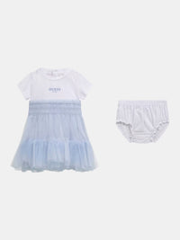 Vestido Branco para Bebé Menina - GUESS