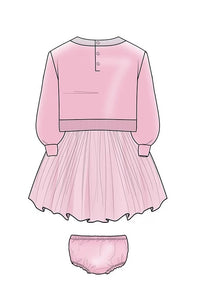 Vestido Rosa para Bebé Menina - GUESS