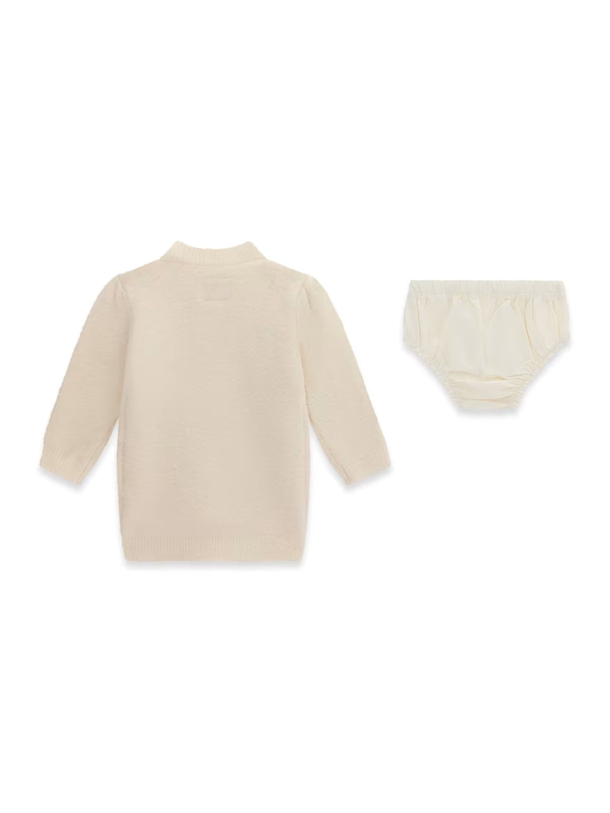 Vestido Creme / Pérola para Bebé Menina - GUESS