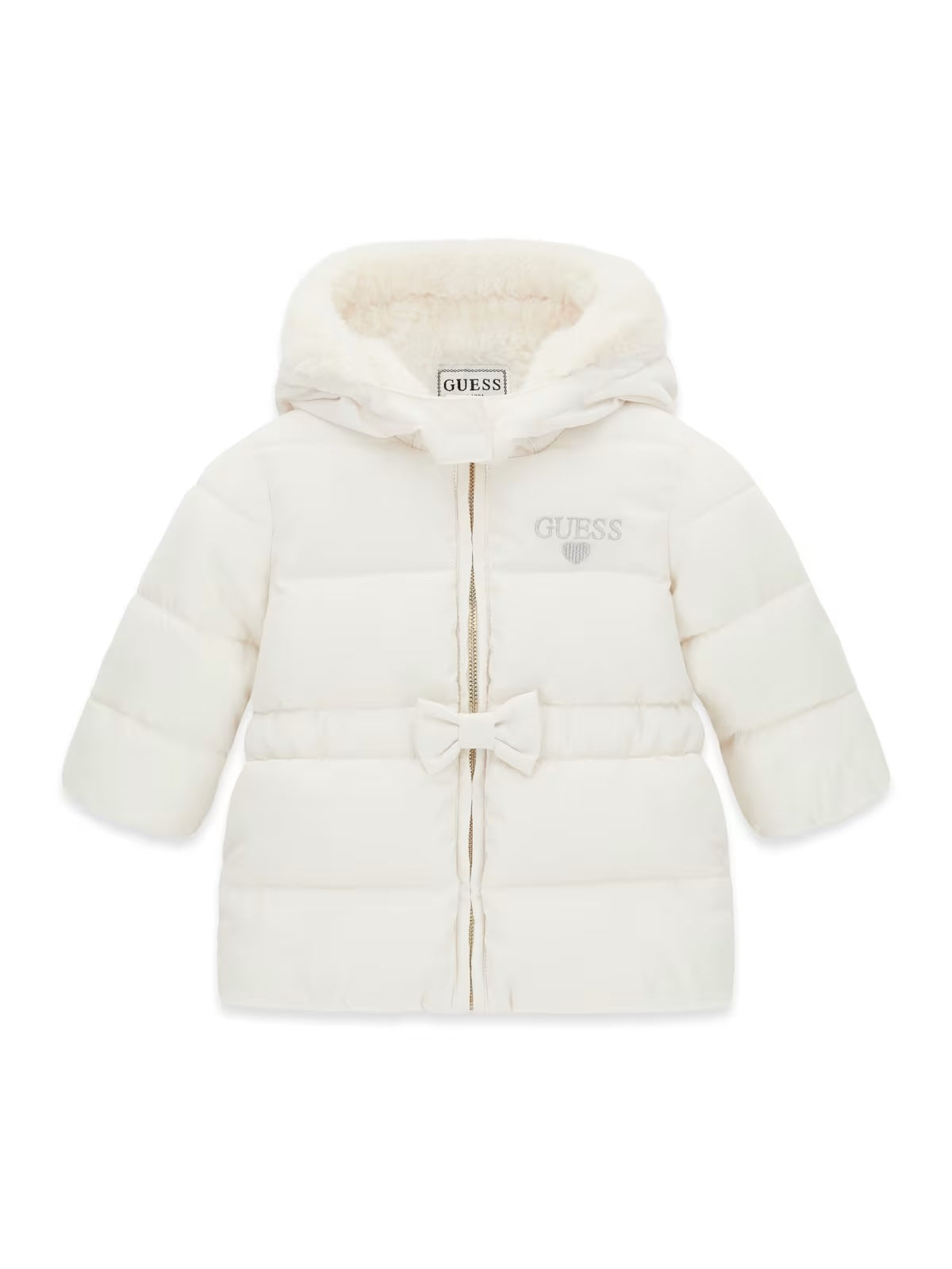 Casaco Creme / Pérola para Bebé Menina - GUESS