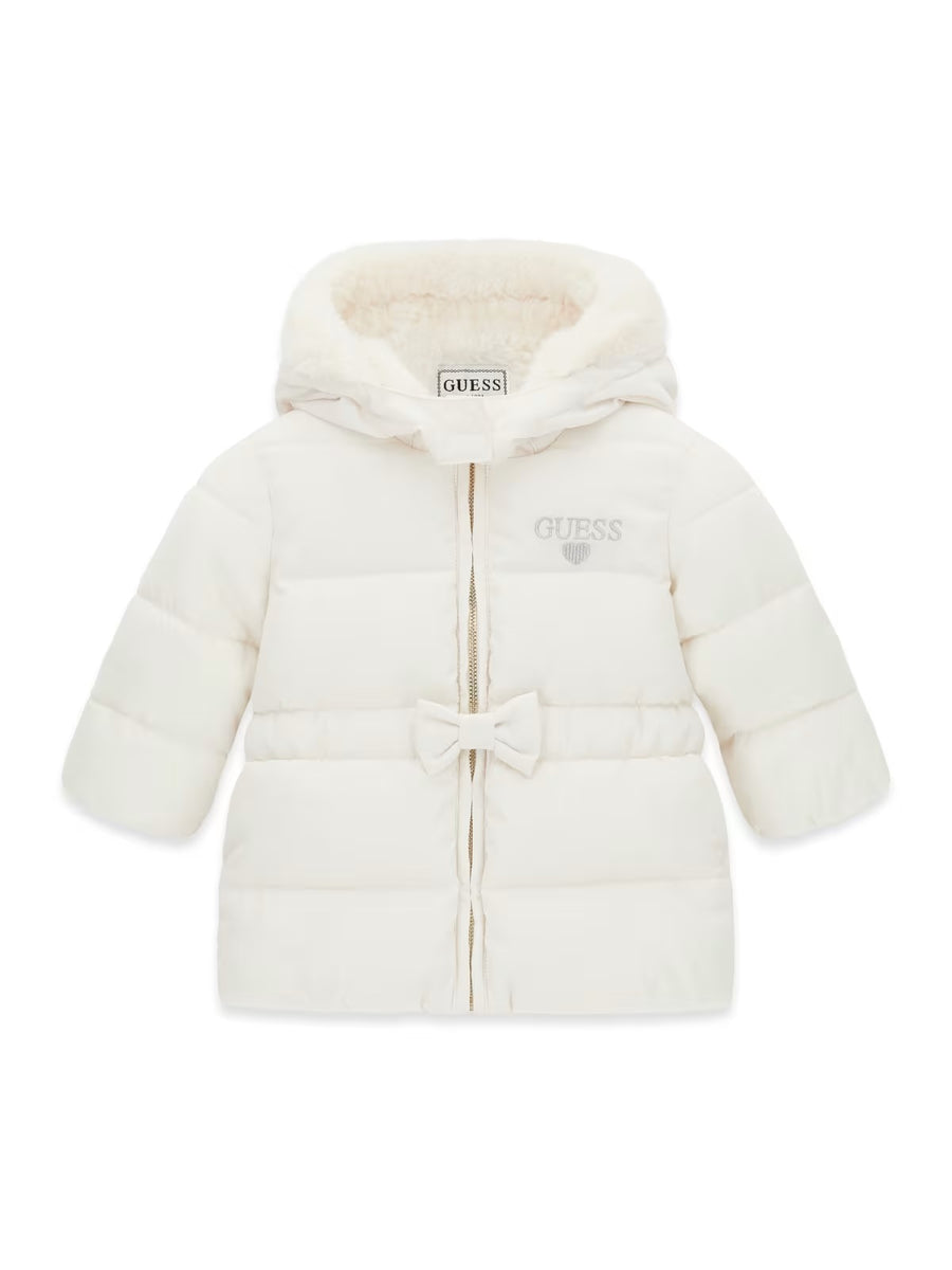 Casaco Creme / Pérola para Bebé Menina - GUESS