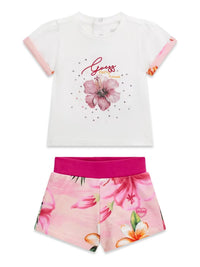 Conjunto Branco para Bebé Menina - GUESS