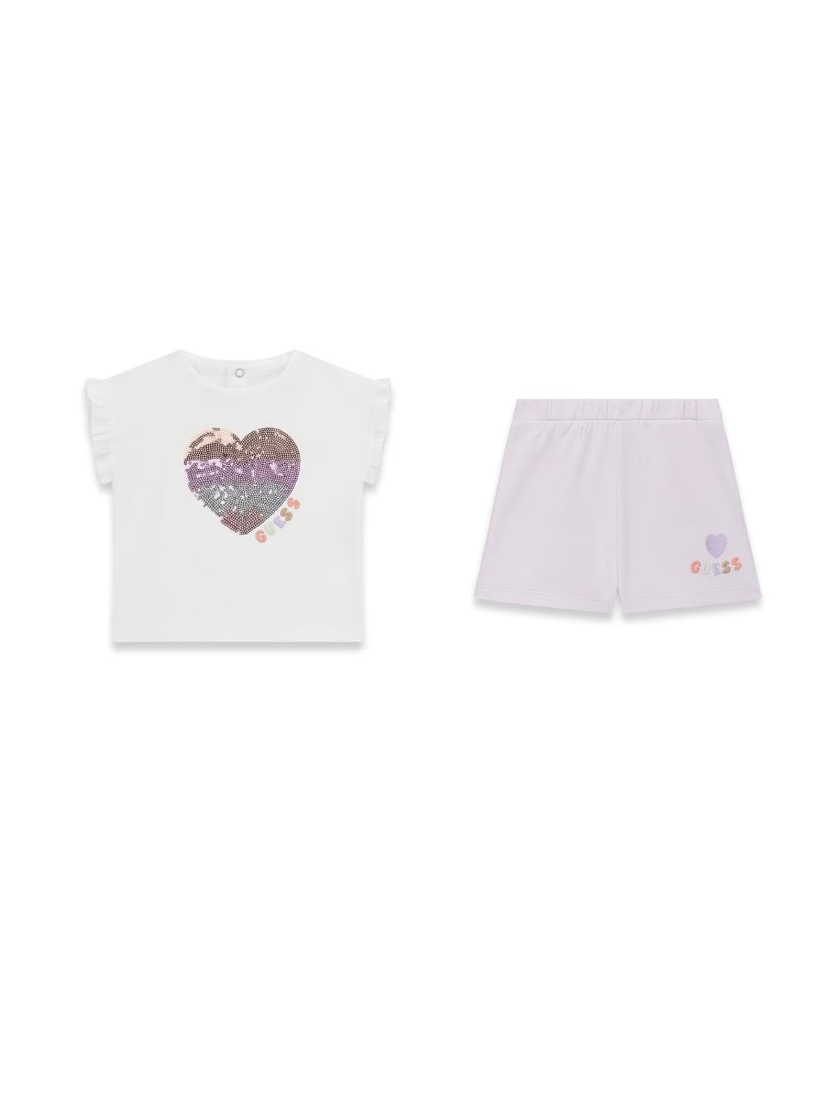 Conjunto Branco para Bebé Menina - GUESS