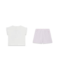 Conjunto Branco para Bebé Menina - GUESS