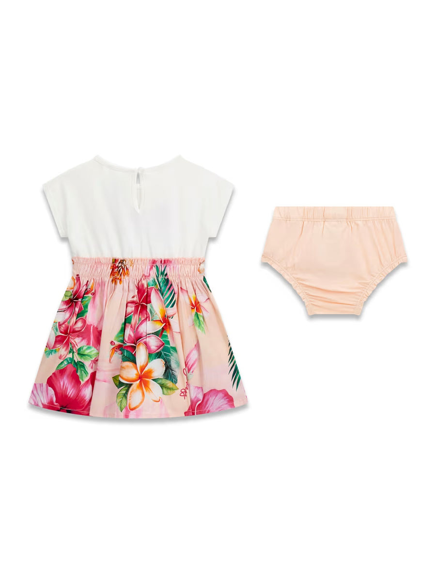 Vestido Rosa para Bebé Menina - GUESS