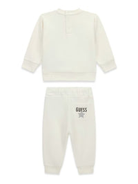 Conjunto Creme / Pérola para Bebé Menina - GUESS