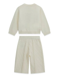 Conjunto Creme / Pérola para Bebé Menina - GUESS