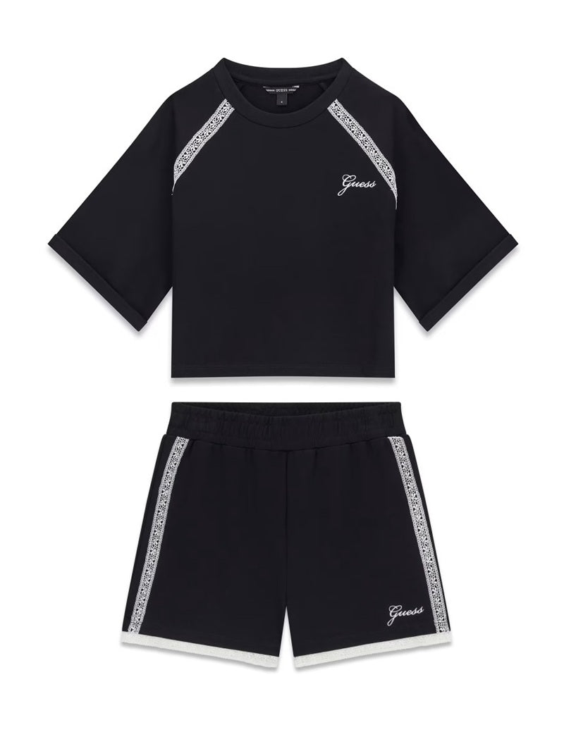 Conjunto Preto para Menina - GUESS