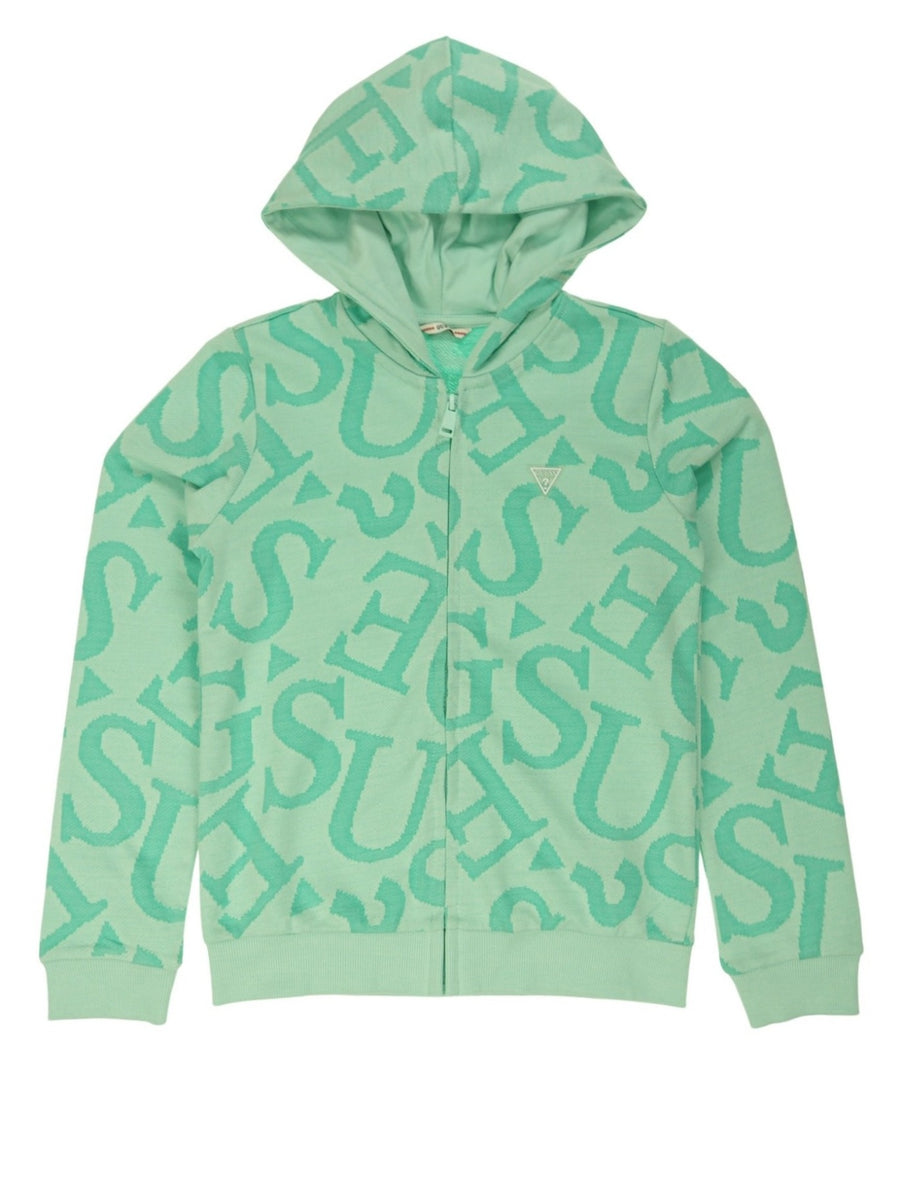 Fatos de Treino Verde Água para Menina - GUESS