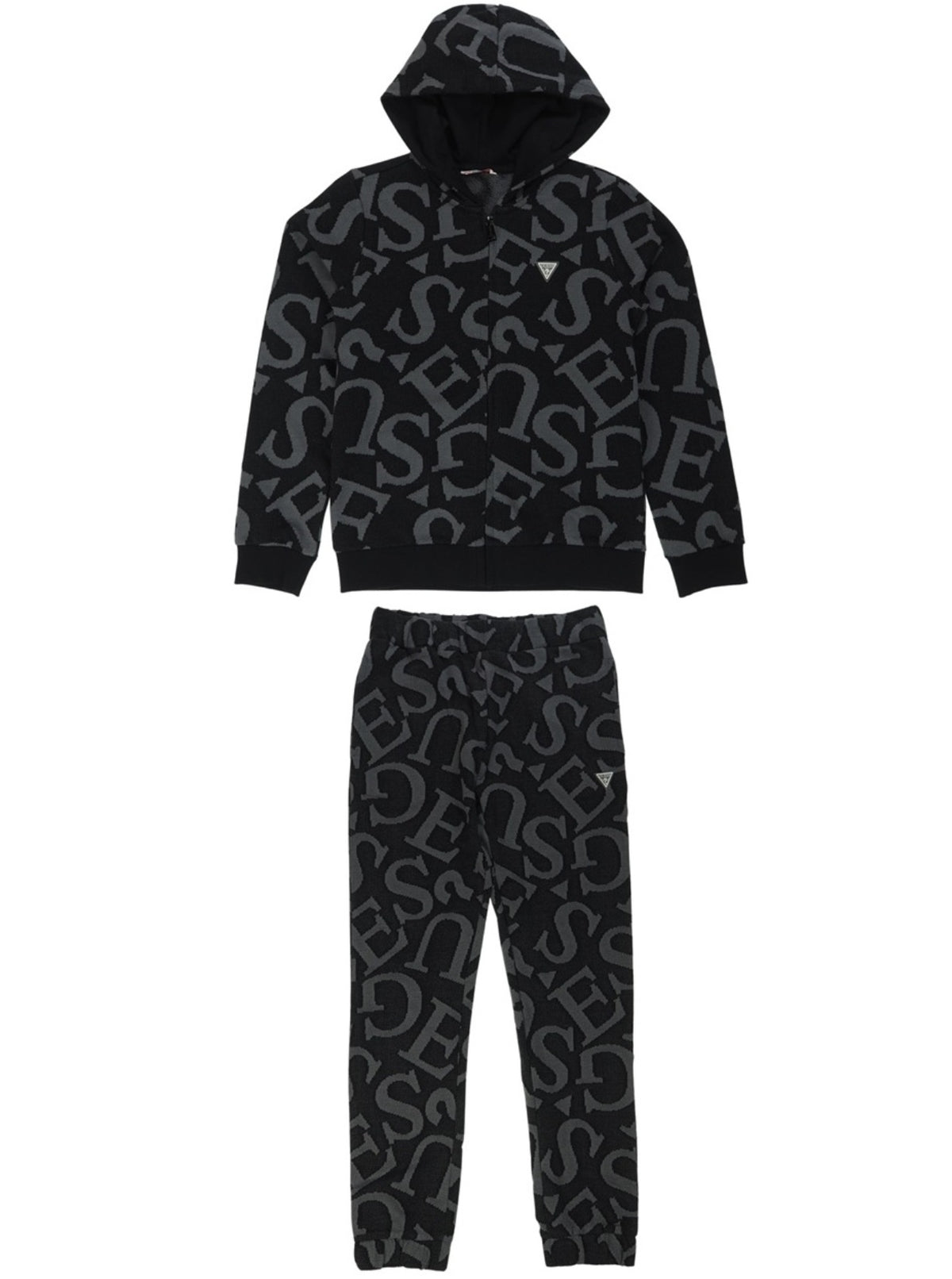 Fatos de Treino Preto para Menina - GUESS
