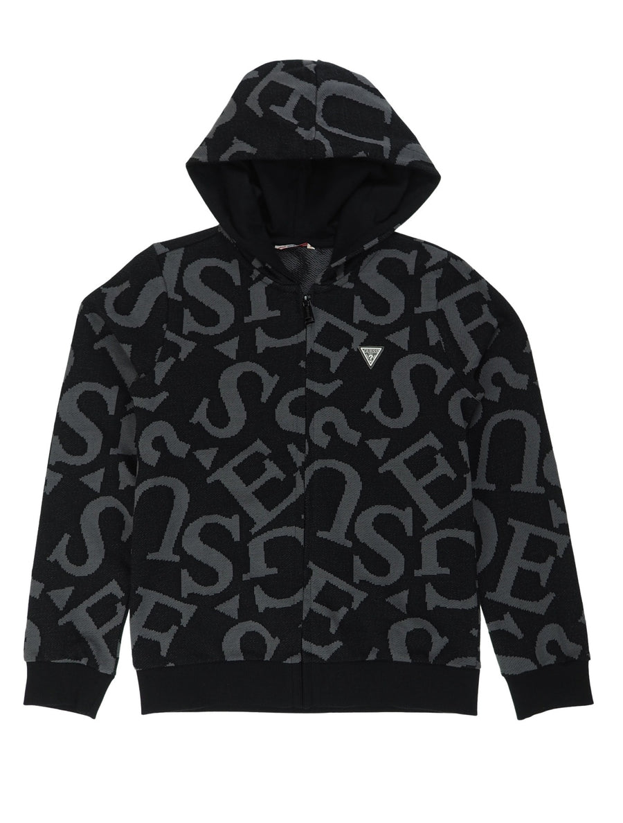 Fatos de Treino Preto para Menina - GUESS