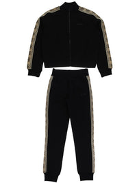 Fatos de Treino Preto para Menina - GUESS