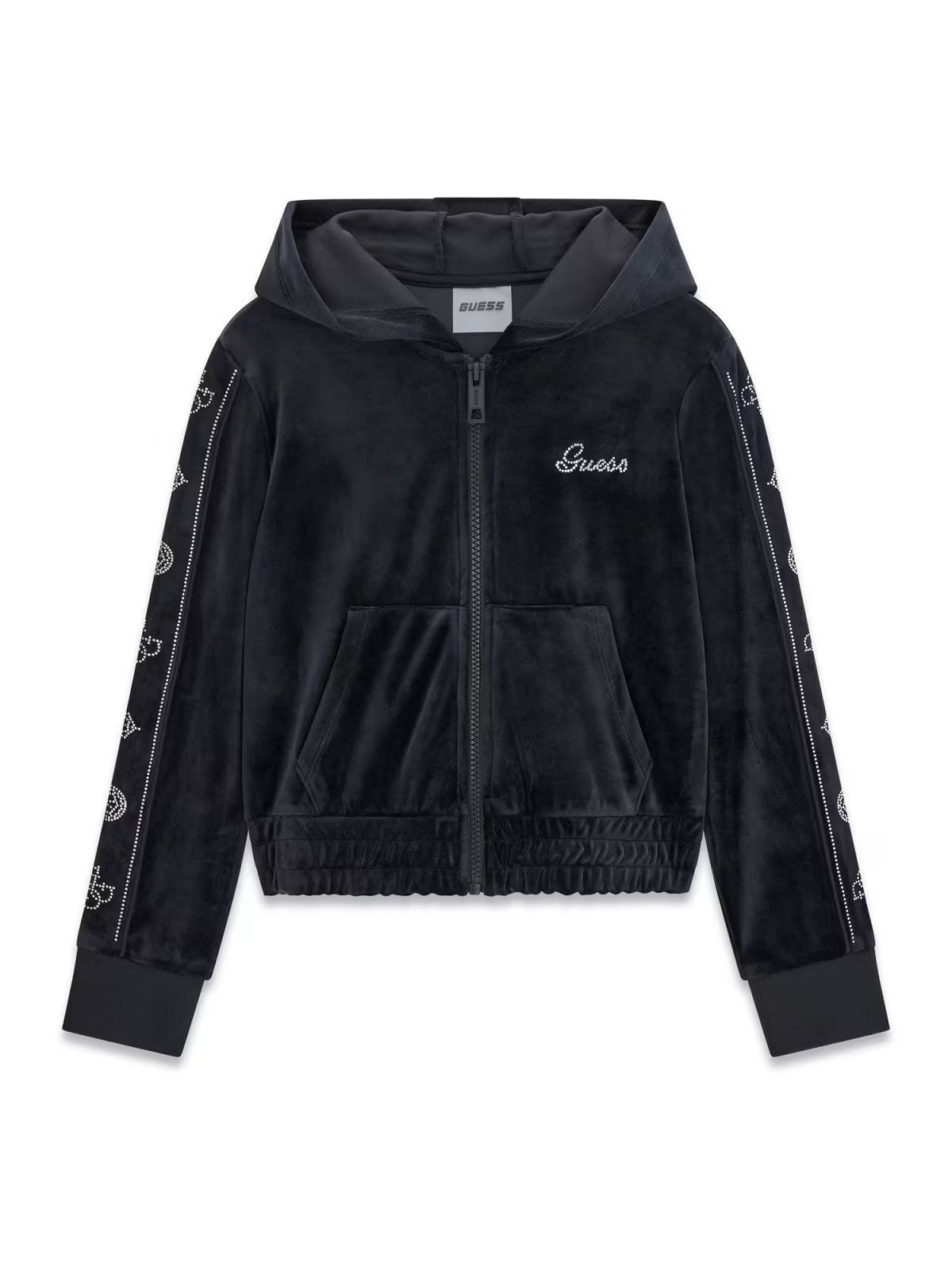 Fatos de Treino Preto para Menina - GUESS