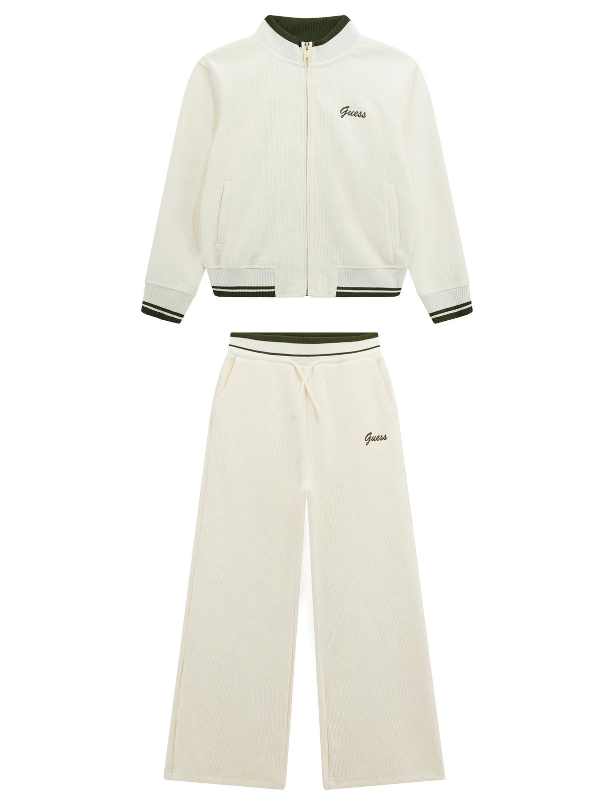 Fatos de Treino Creme / Pérola para Menina - GUESS