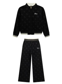 Fatos de Treino Preto para Menina - GUESS