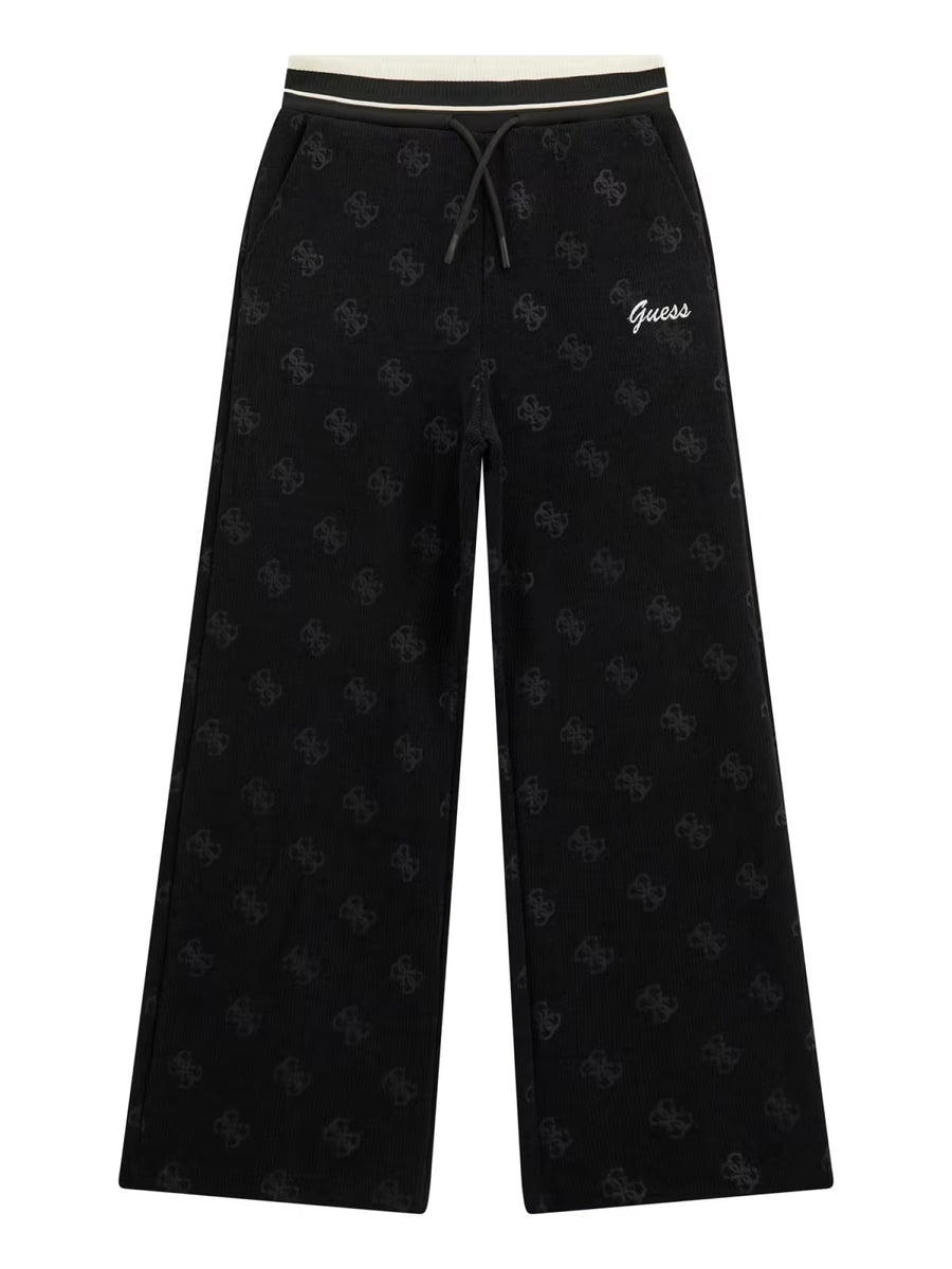 Fatos de Treino Preto para Menina - GUESS