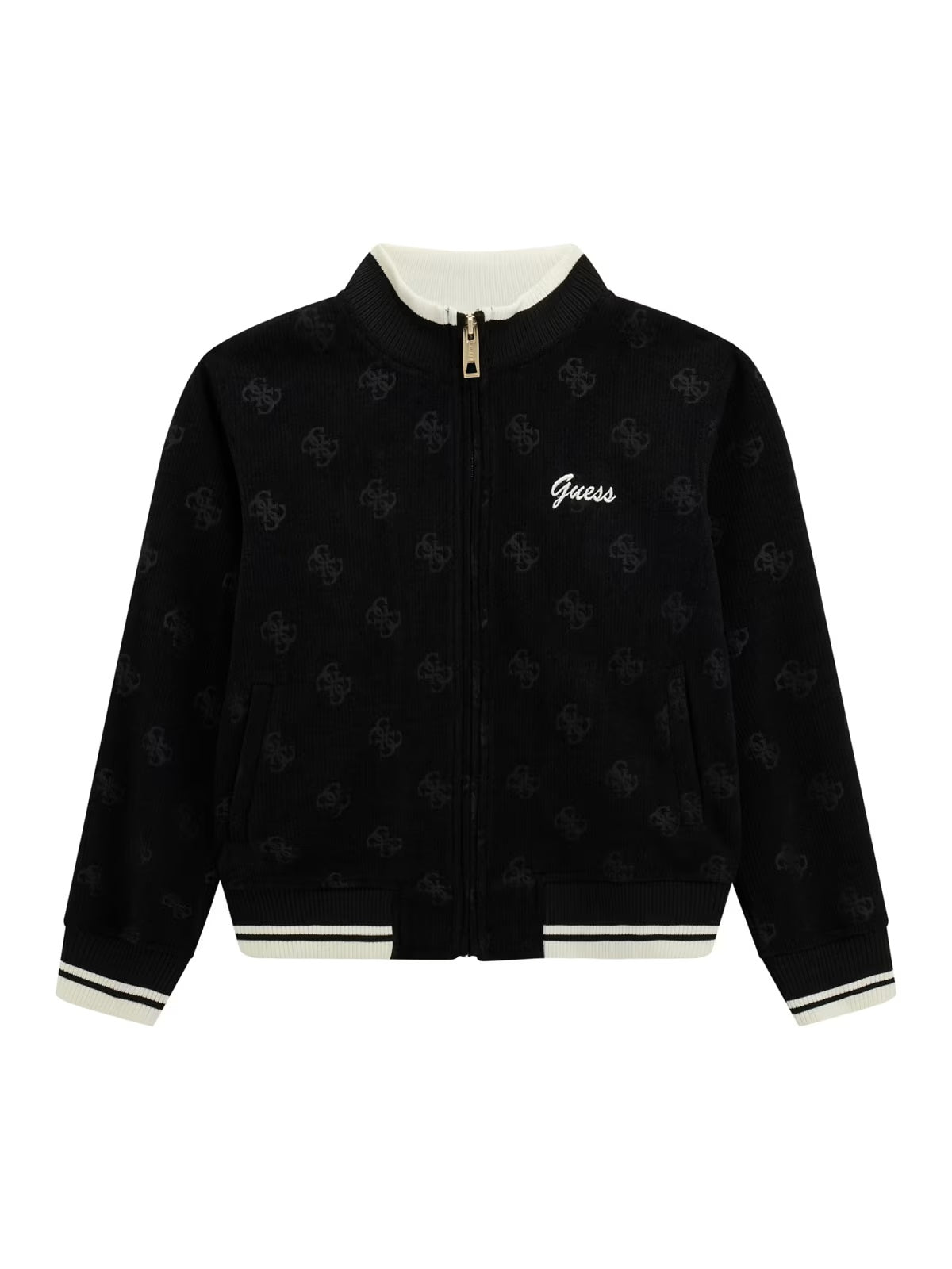 Fatos de Treino Preto para Menina - GUESS