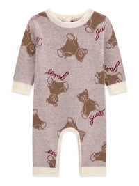 Babygrow Castanho Claro para Bebé Menina - GUESS
