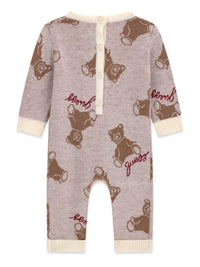 Babygrow Castanho Claro para Bebé Menina - GUESS