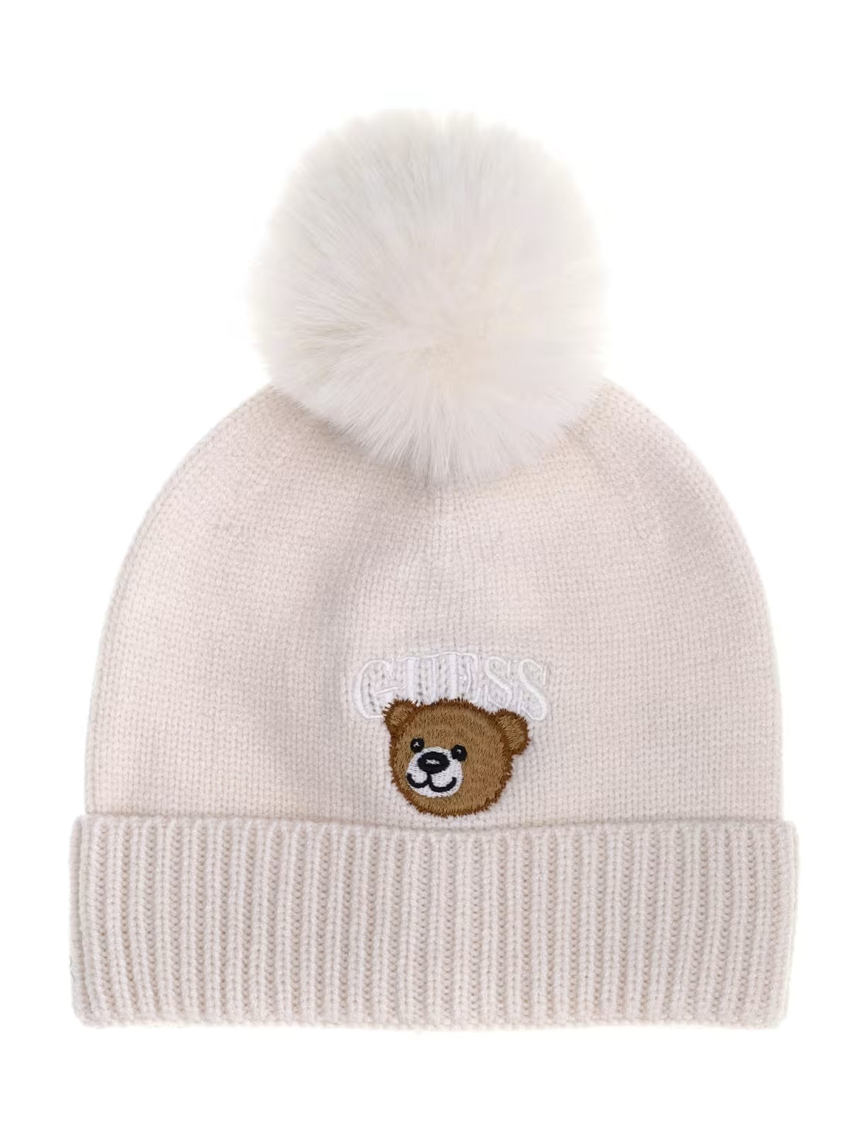 Boné Creme / Pérola para Bebé Menina - GUESS