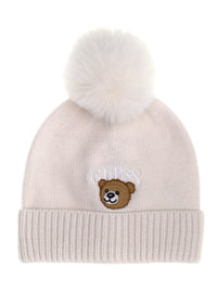 Boné Creme / Pérola para Bebé Menina - GUESS