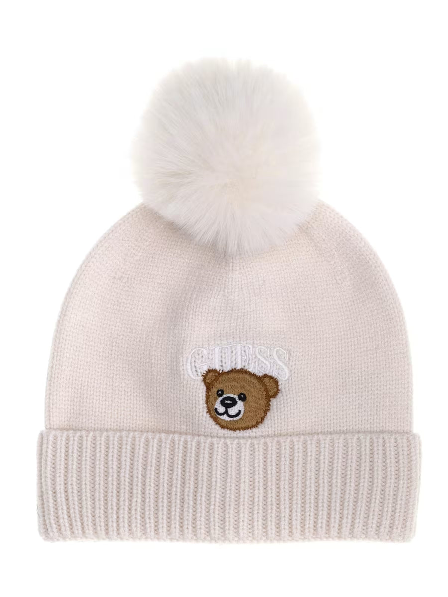 Boné Creme / Pérola para Bebé Menina - GUESS