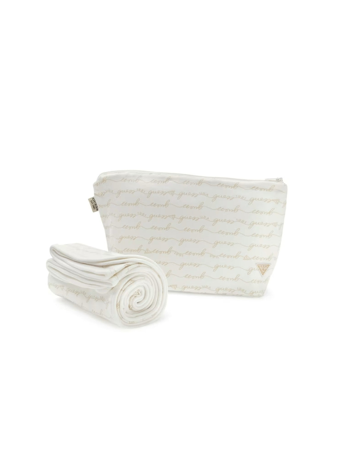 Manta Creme / Pérola para Bebé Menina - GUESS