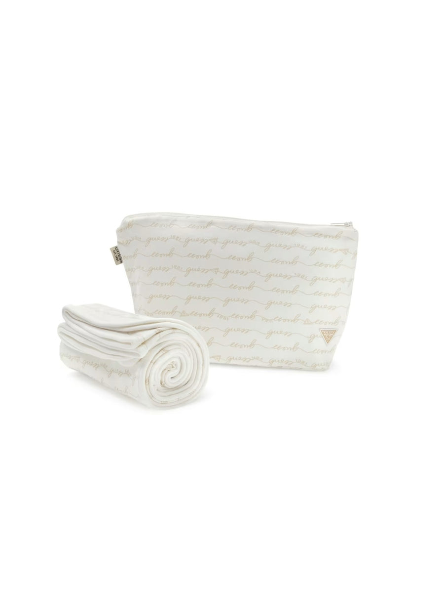 Manta Creme / Pérola para Bebé Menina - GUESS