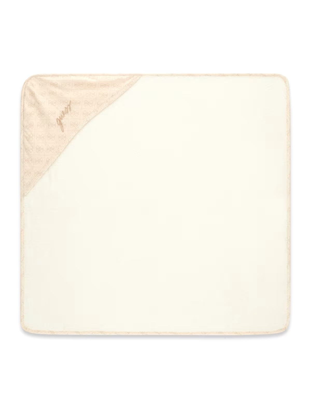 Toalha Banho Creme / Pérola para Bebé Menina - GUESS
