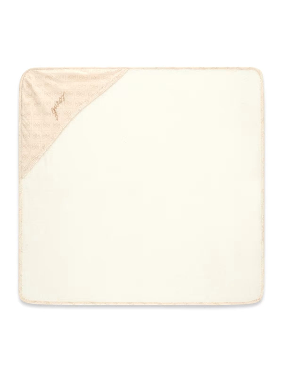 Toalha Banho Creme / Pérola para Bebé Menina - GUESS