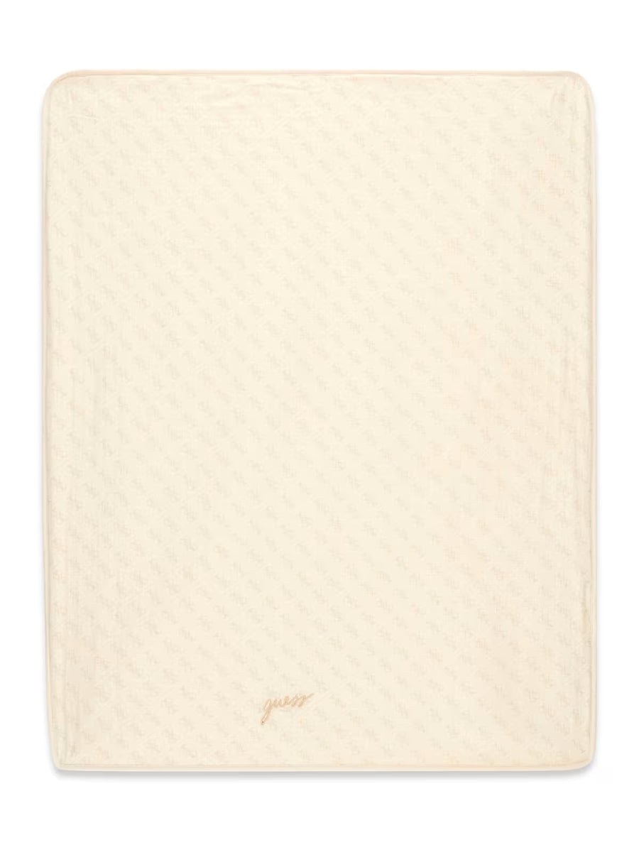 Manta Creme / Pérola para Bebé Menina - GUESS