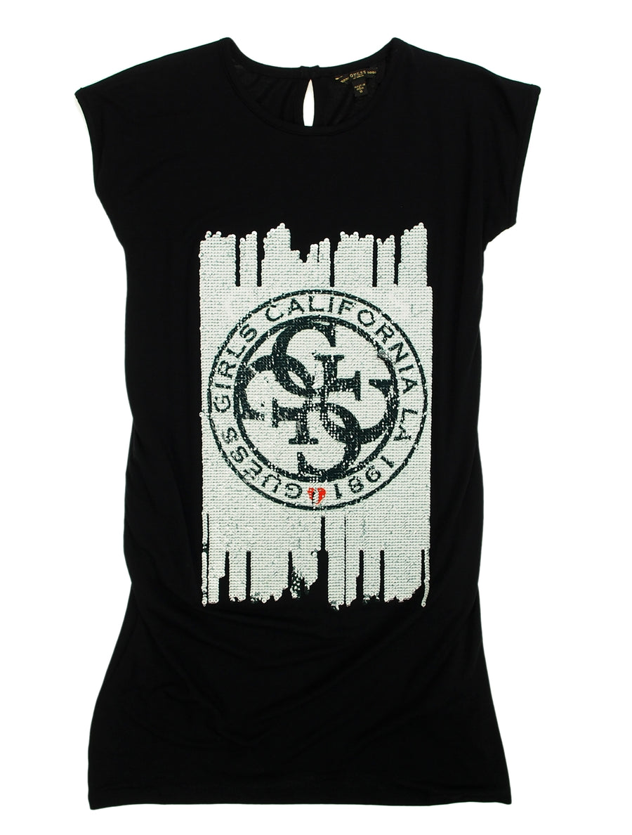 Vestido Preto para Menina - GUESS