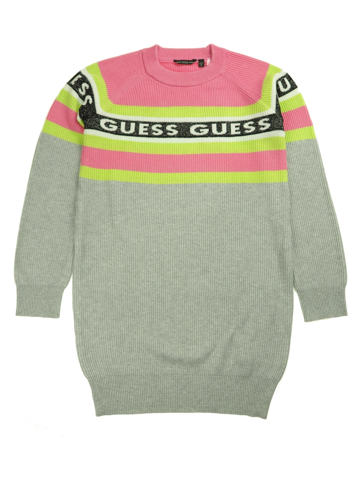 Vestido Cinza Claro para Menina - GUESS