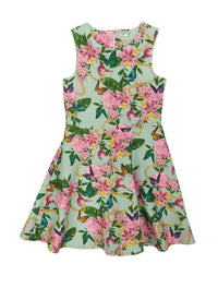 Vestido Verde para Menina - GUESS