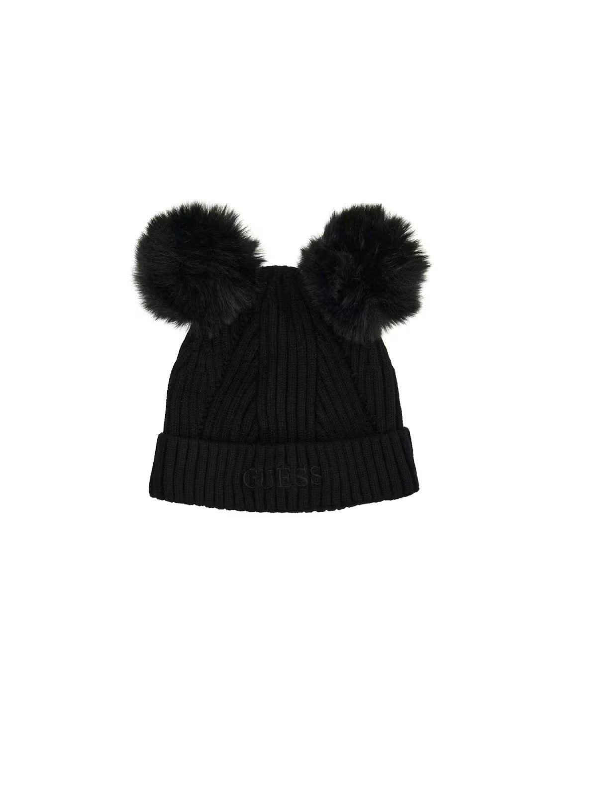 Gorro Preto para Menina - GUESS