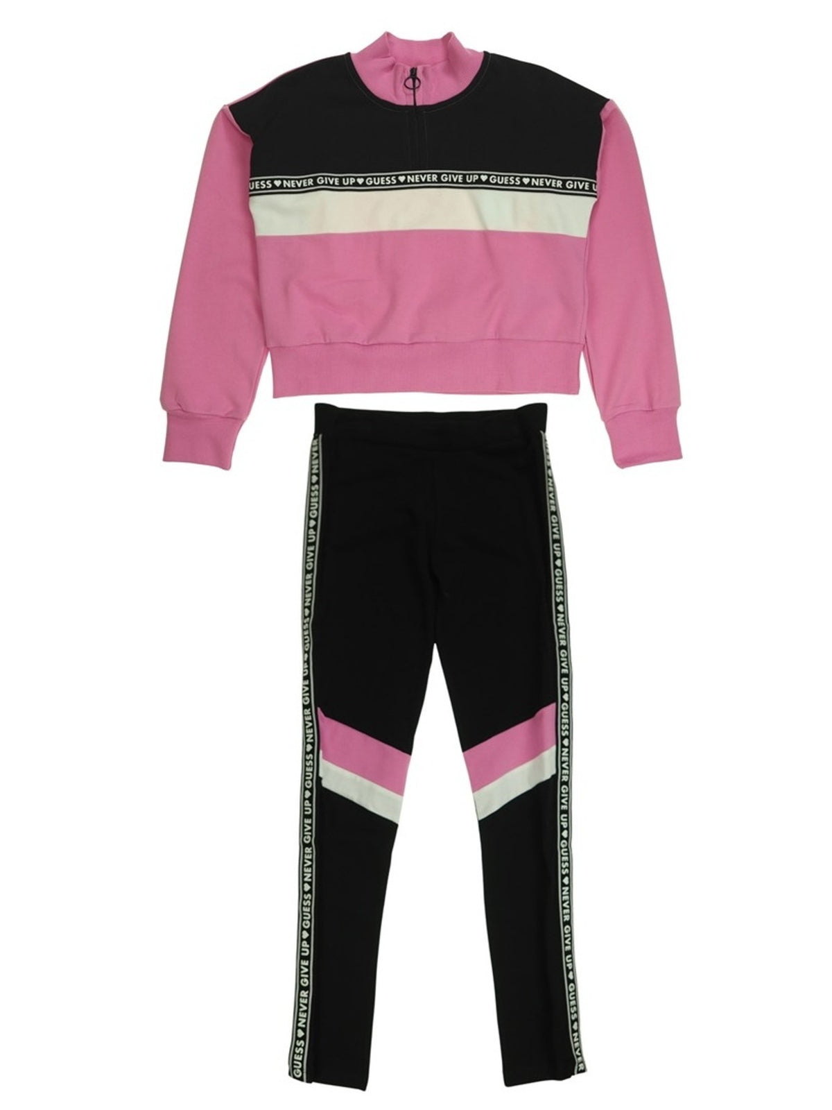 Fatos de Treino Preto para Menina - GUESS