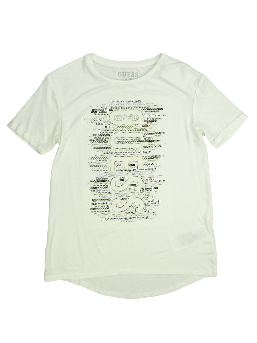 T-Shirt Branco para Menina - GUESS