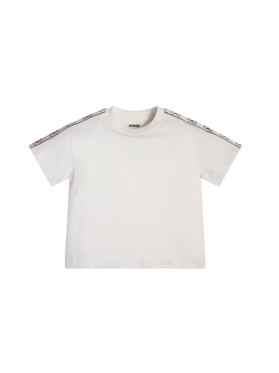 T-shirt Creme / Pérola para Menina - GUESS
