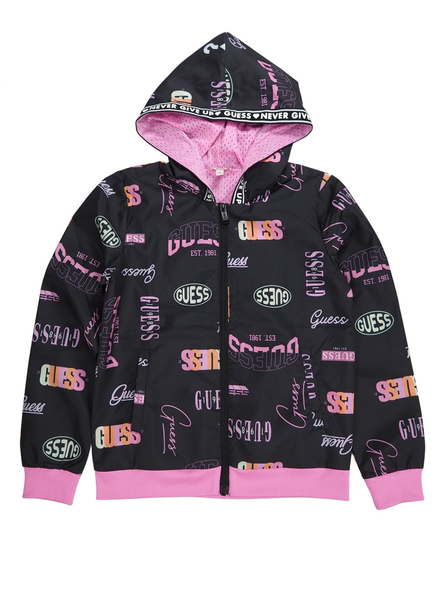 Parka Rosa para Menina - GUESS