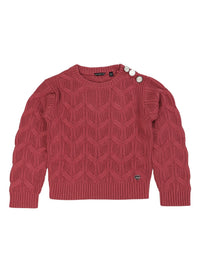 Camisola Rosa Velho para Menina - GUESS