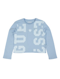 T.shirt M. Comp. Celeste para Menina - GUESS