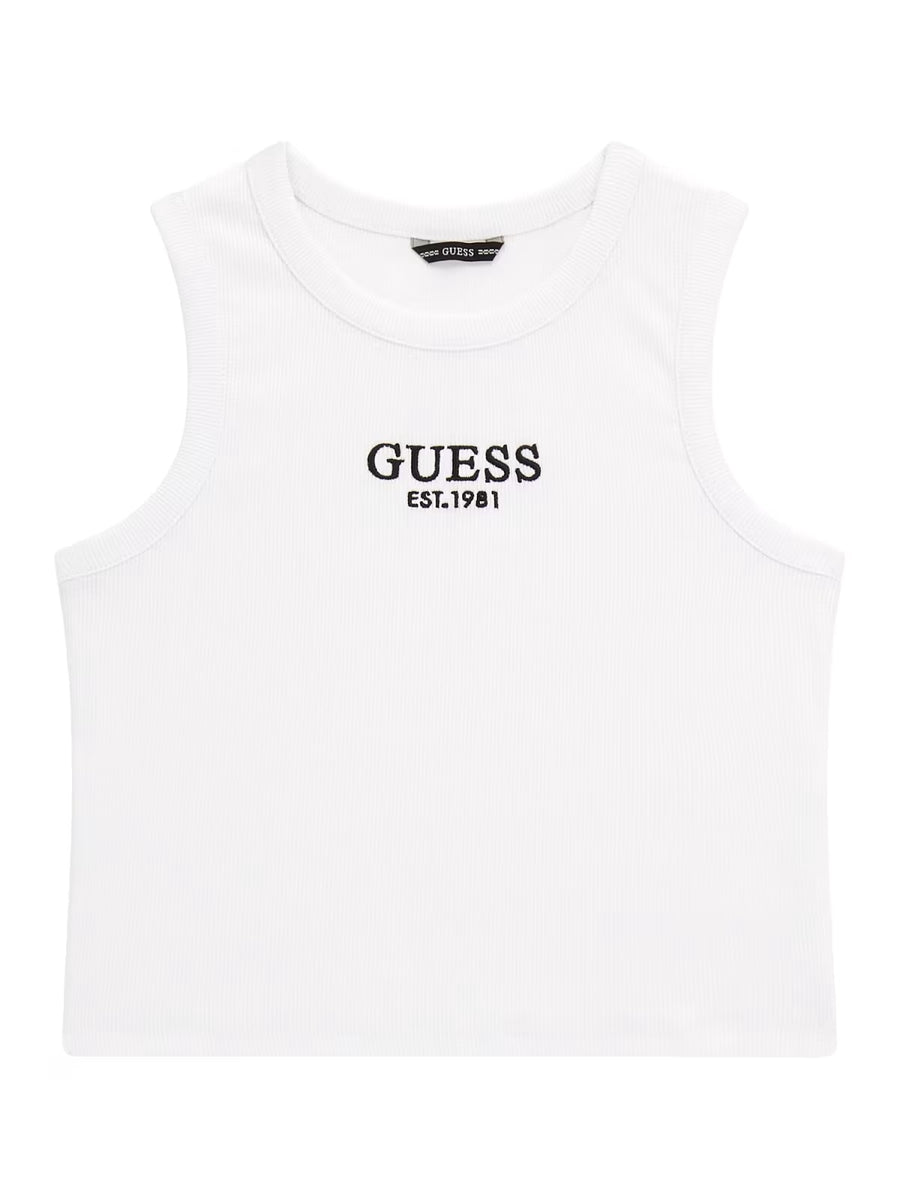 Top Branco para Menina - GUESS