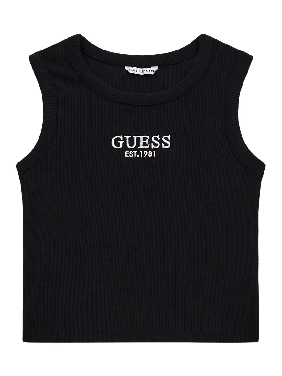 Top Preto para Menina - GUESS