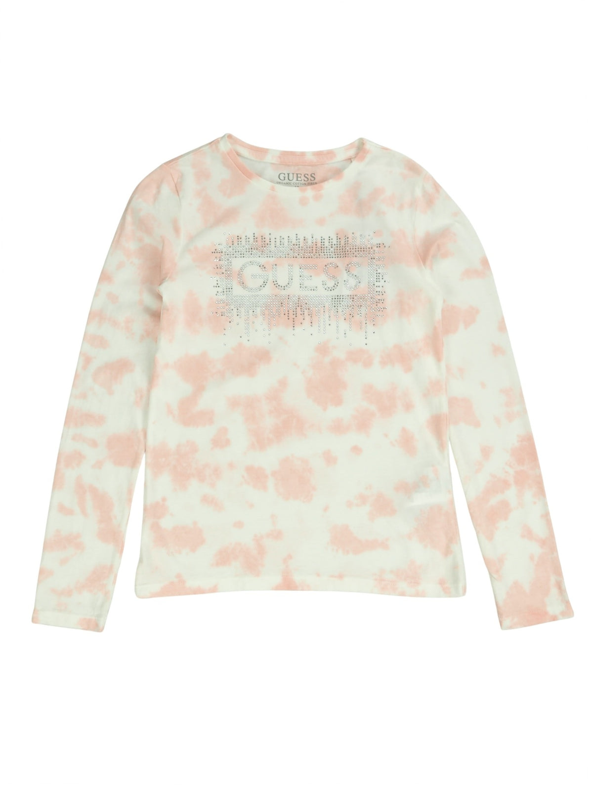 T.shirt M. Comp. Rosa para Menina - GUESS