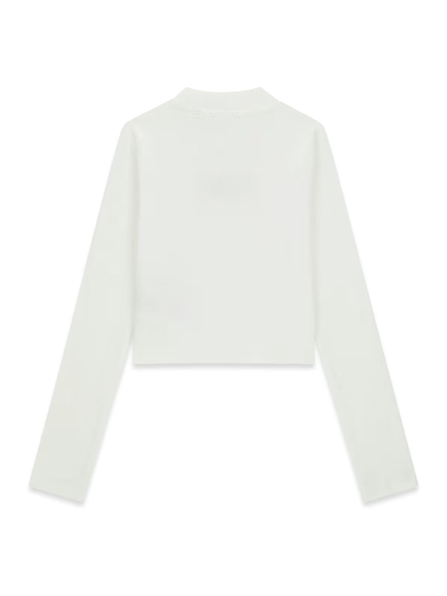 T-shirt M. Comp. Branco para Menina - GUESS