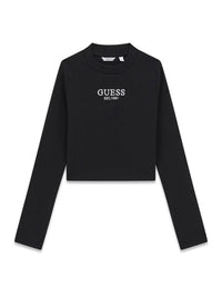 T-shirt M. Comp. Preto para Menina - GUESS