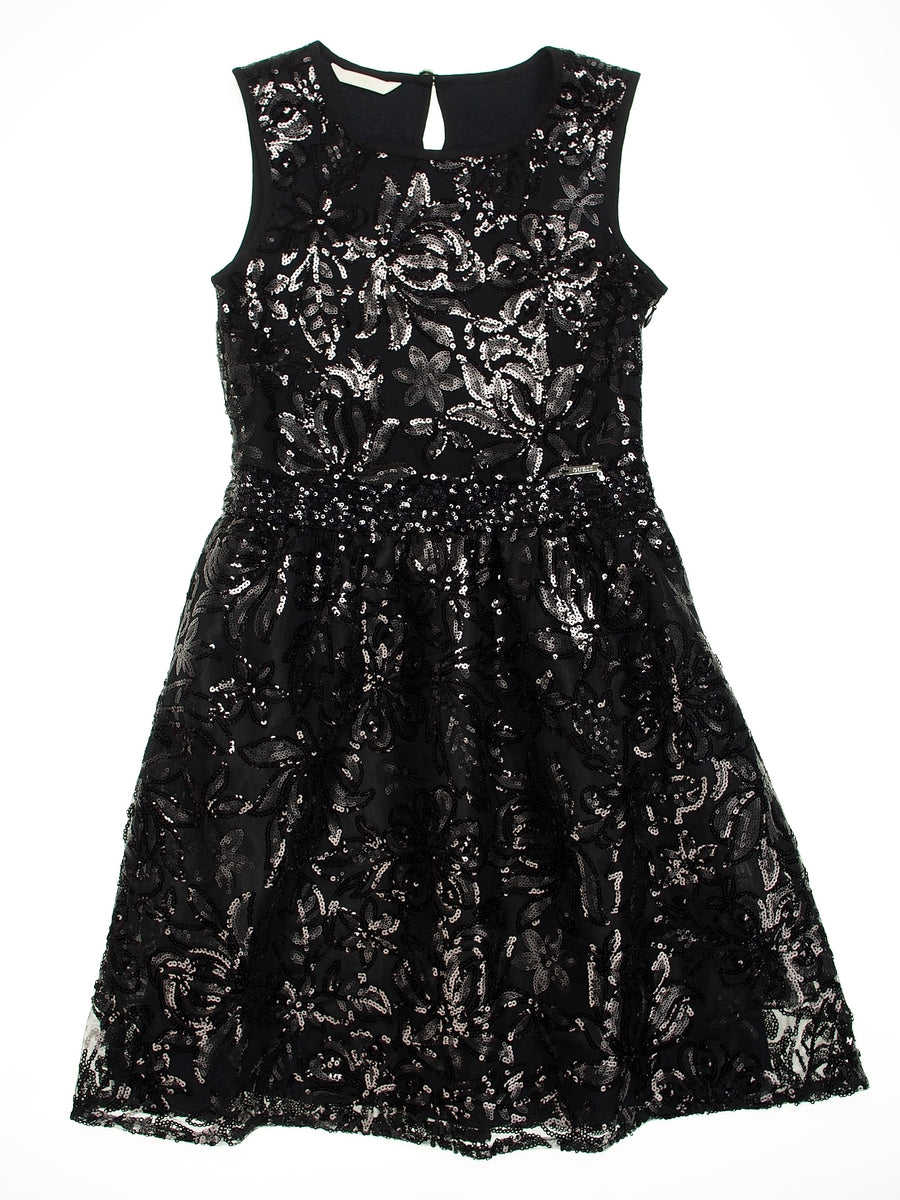 Vestido Preto para Menina - GUESS