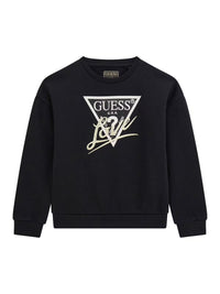 Sweat-shirt Preto para Menina - GUESS