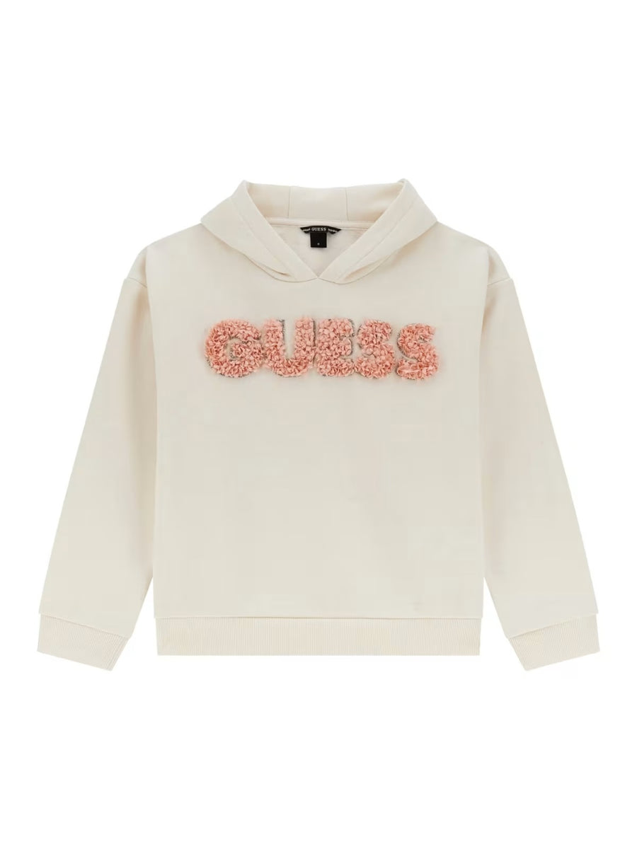 Sweat-shirt Creme / Pérola para Menina - GUESS