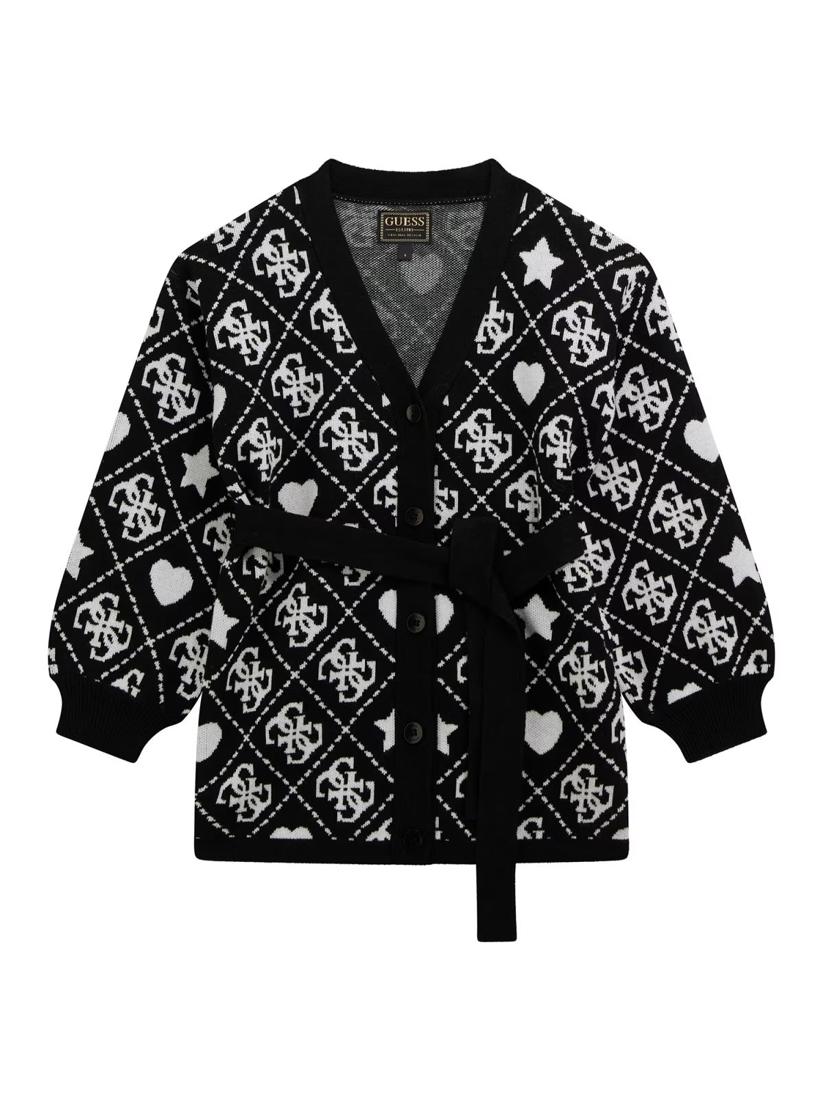 Casaco Preto para Menina - GUESS